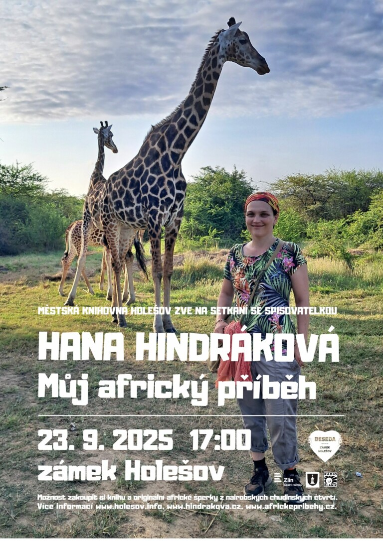 Beseda se spisovatelkou Hanou Hindrákovou