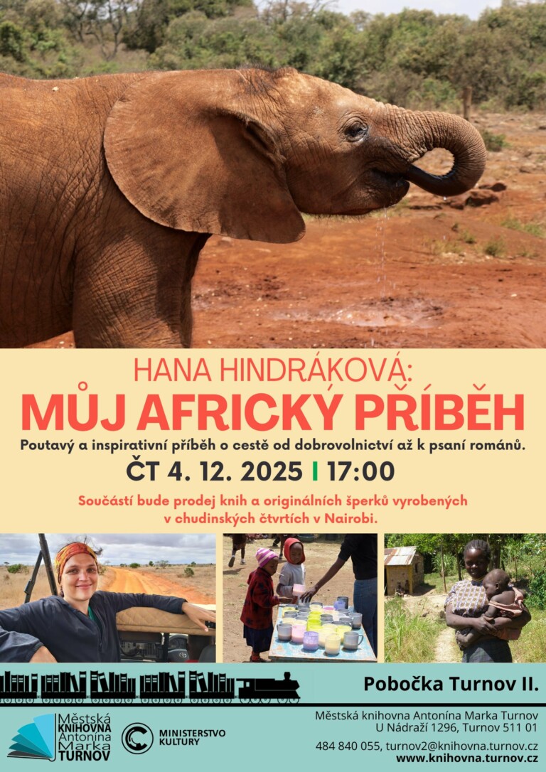 Beseda se spisovatelkou Hanou Hindrákovou