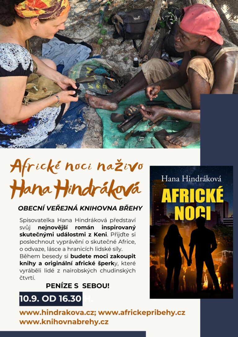 Beseda se spisovatelkou Hanou Hindrákovou
