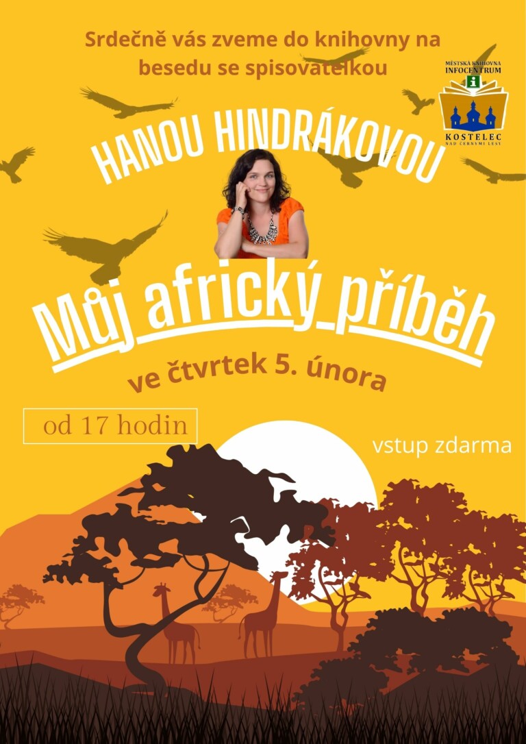 Beseda se spisovatelkou Hanou Hindrákovou