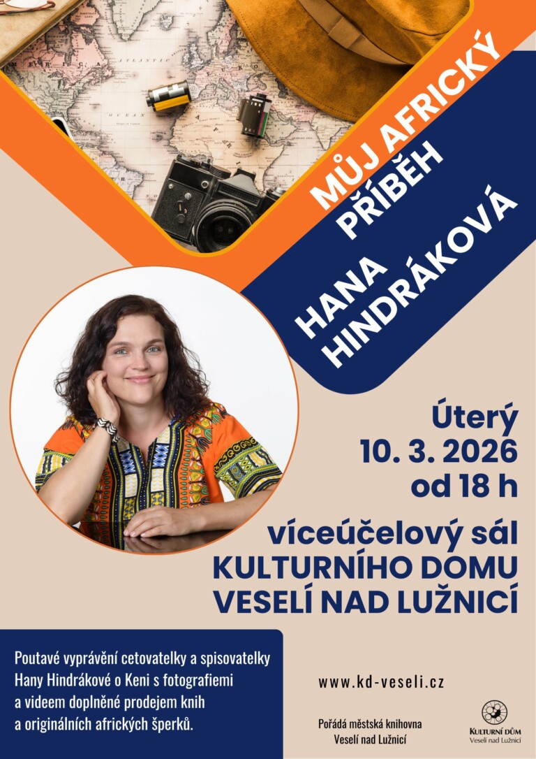 Beseda se spisovatelkou Hanou Hindrákovou