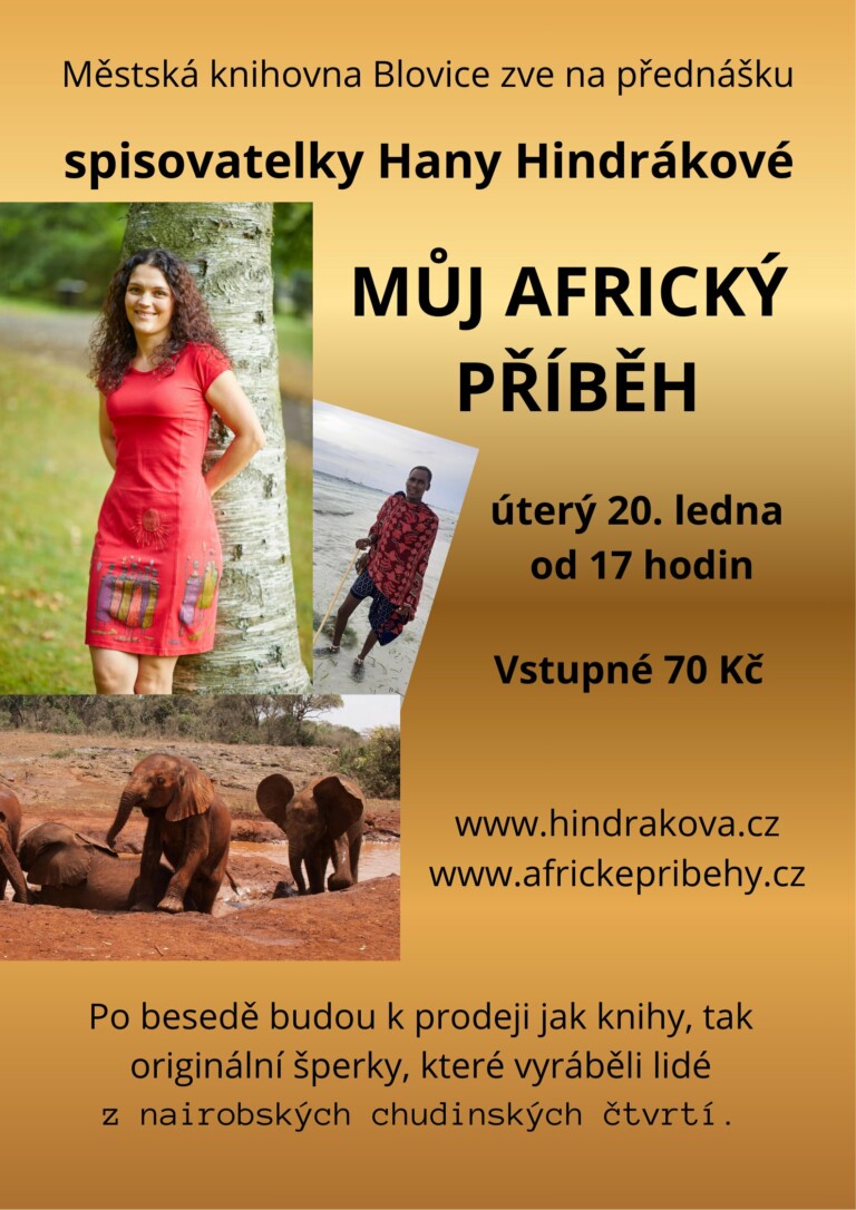 Beseda se spisovatelkou Hanou Hindrákovou