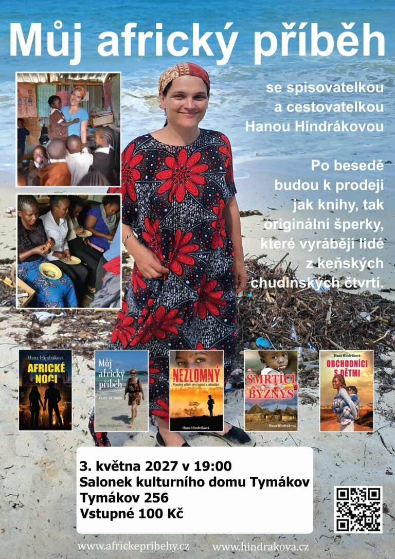 Beseda se spisovatelkou Hanou Hindrákovou
