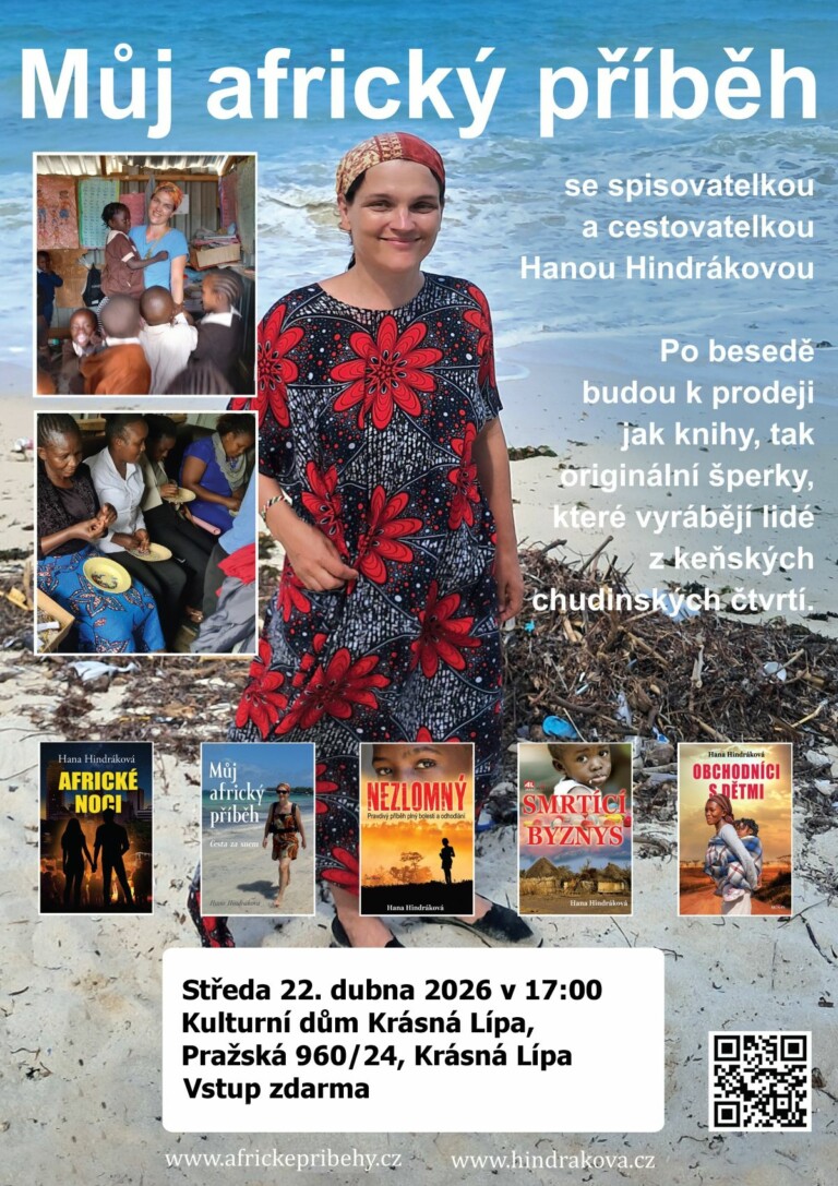 Beseda se spisovatelkou Hanou Hindrákovou