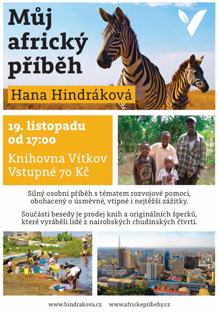 Beseda se spisovatelkou Hanou Hindrákovou