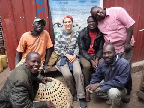 Victorious Craft Group a Hana Hindráková, slum Kibera