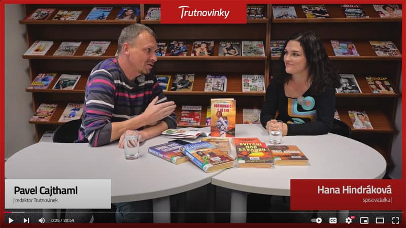 Rozhovor s Hanou Hindrákovou na Trutnovinkách
