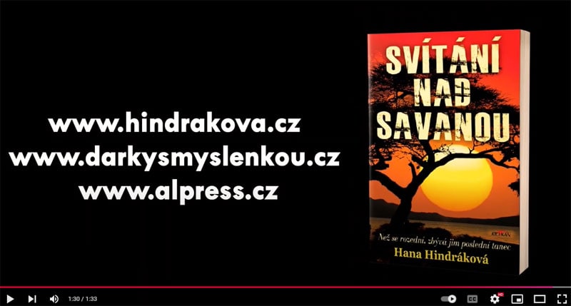 Svítání nad savanou - knižní trailer